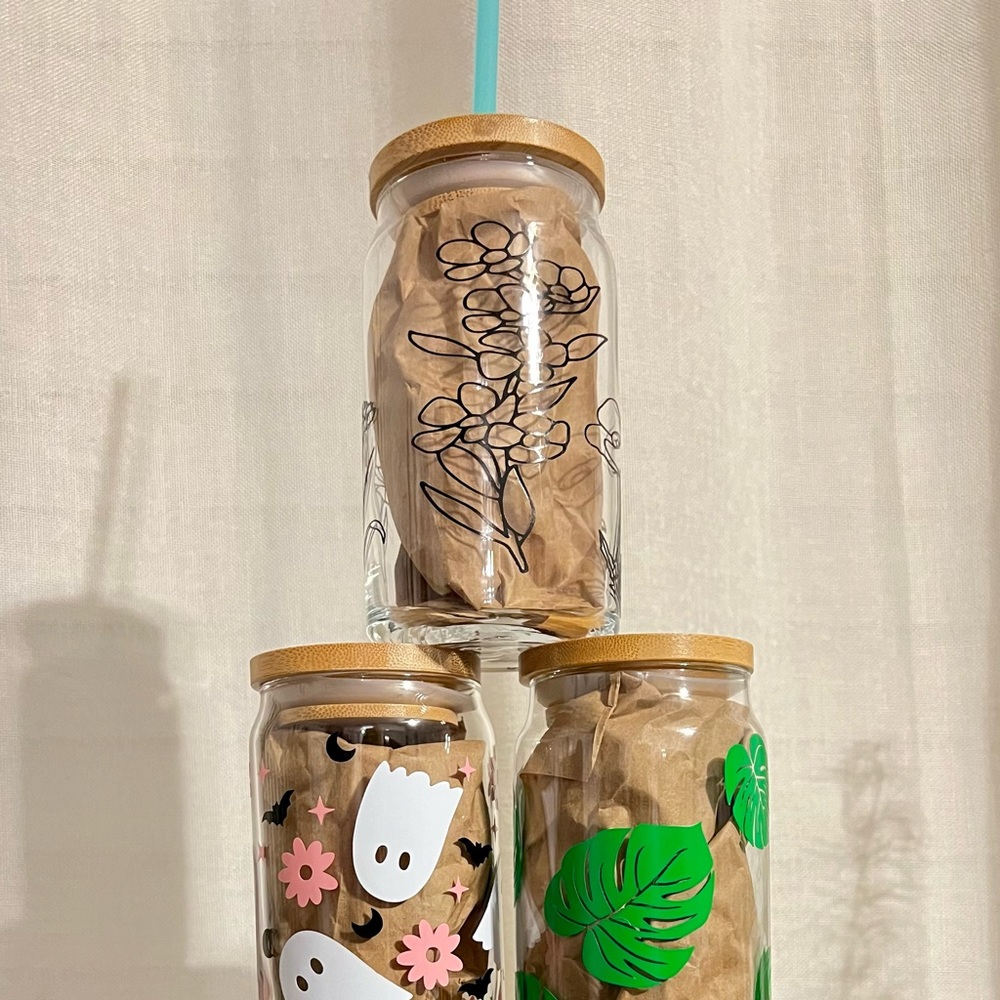 Glass cup - Picture 3 of 3